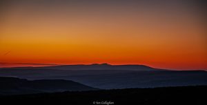 Pen y Fan Corn Du sunset Brecon Beacons Bannau Brycheiniog